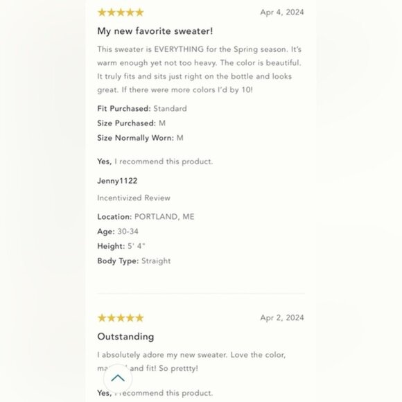 NWT Size S P2P 26inchThe NeedIt Oversized Mock Neck Sweater - Picture 10 of 16